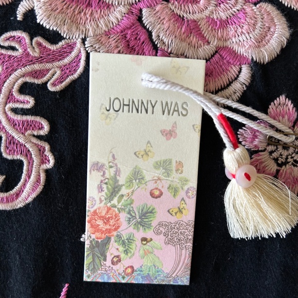 NWT Johnny Was XL Embroidered Knit Dress - Picture 7 of 7